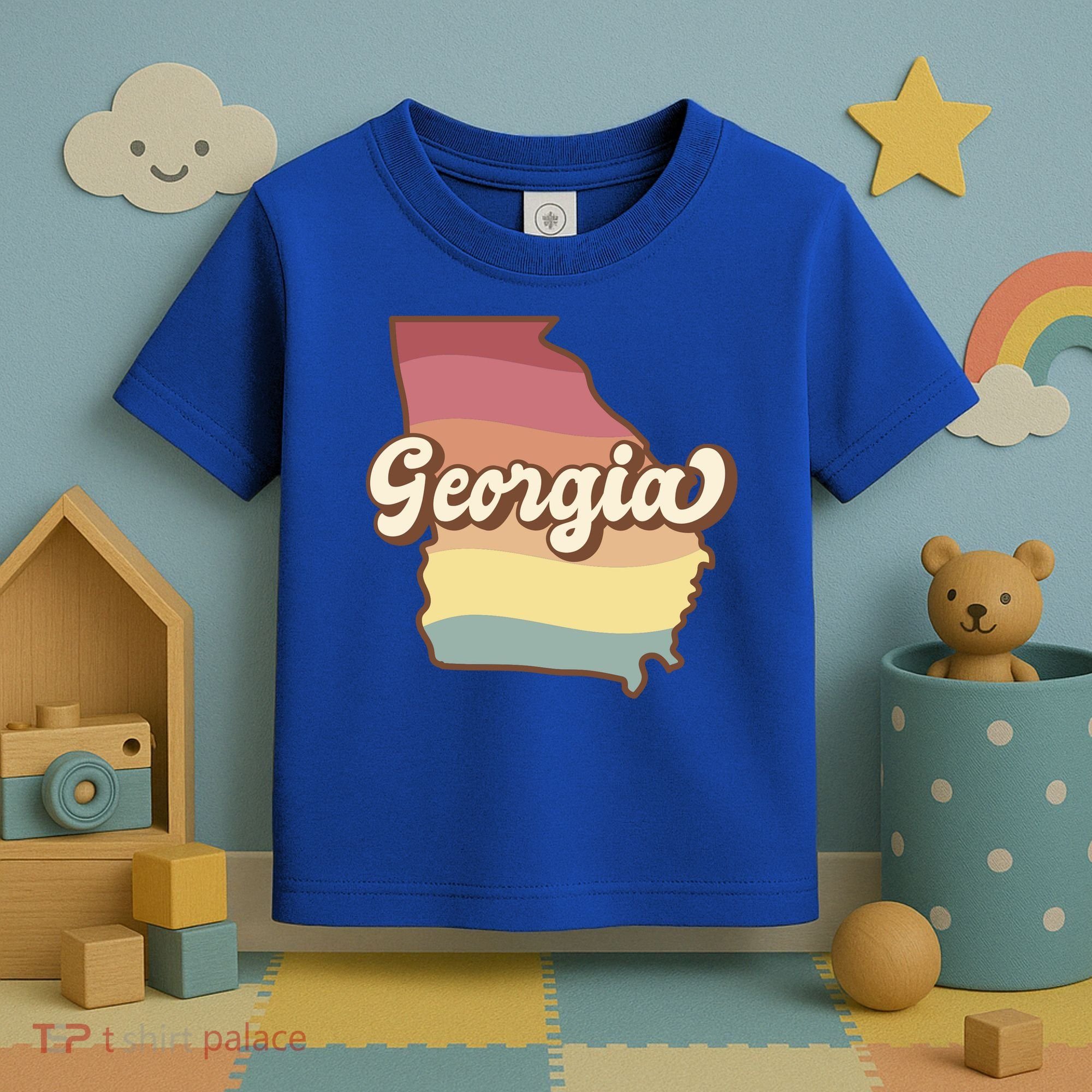 Retro Georgia Toddler T-Shirt