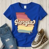 Retro Georgia Women's T-Shirt thumb 3