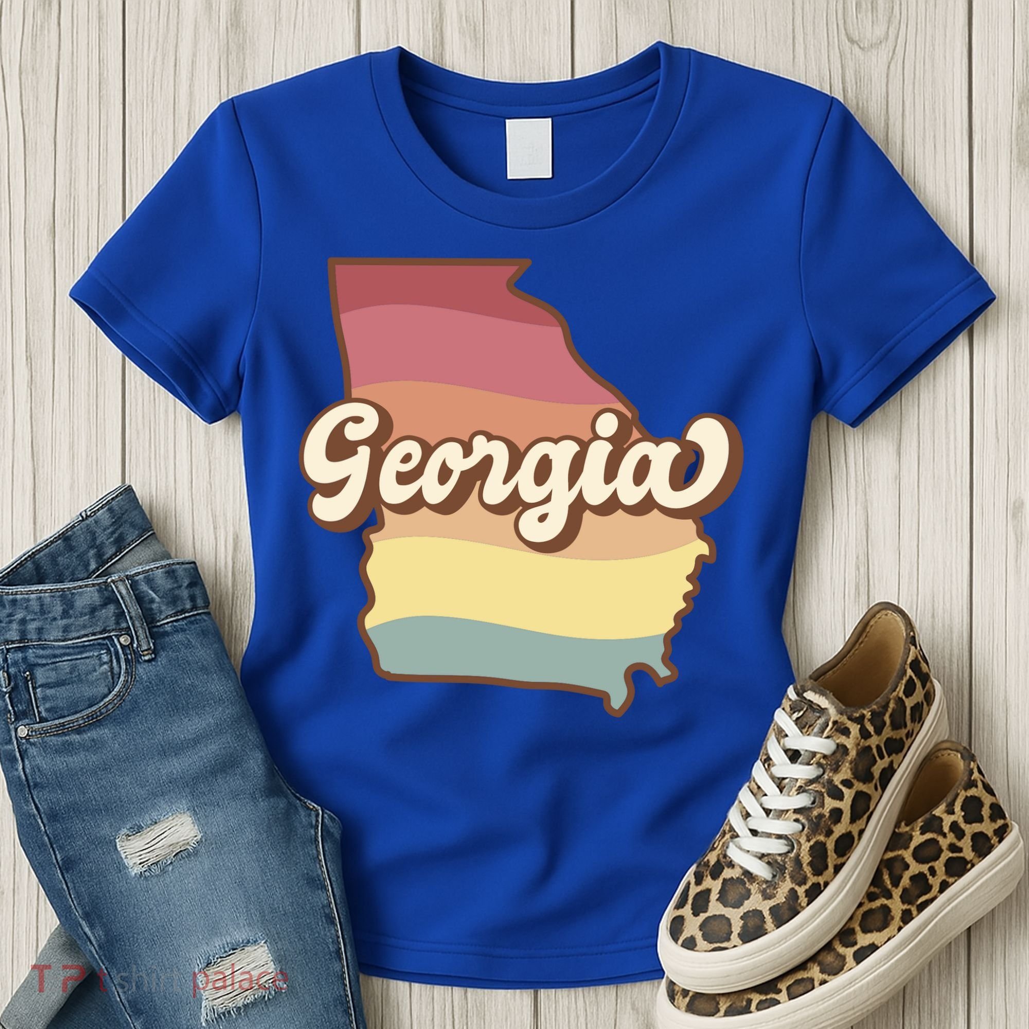 Retro Georgia Women's T-Shirt