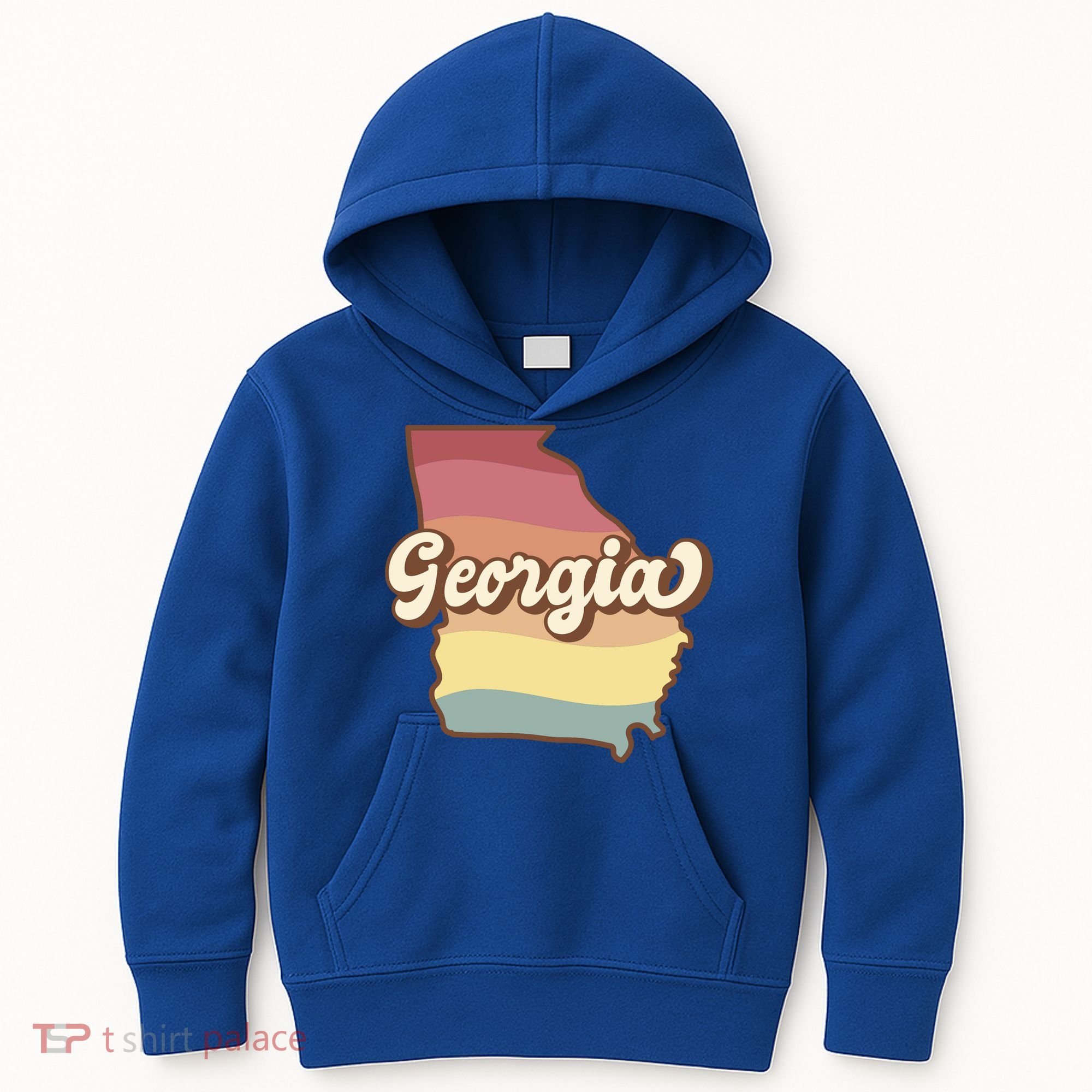 Retro Georgia Kids Hoodie