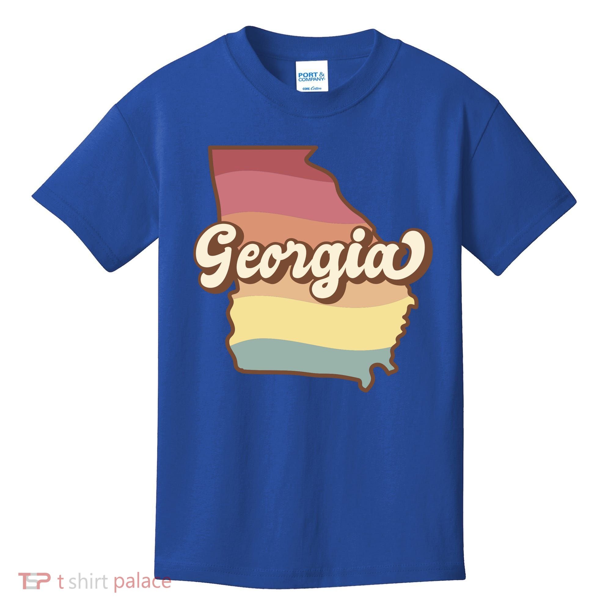 Retro Georgia Kids T-Shirt