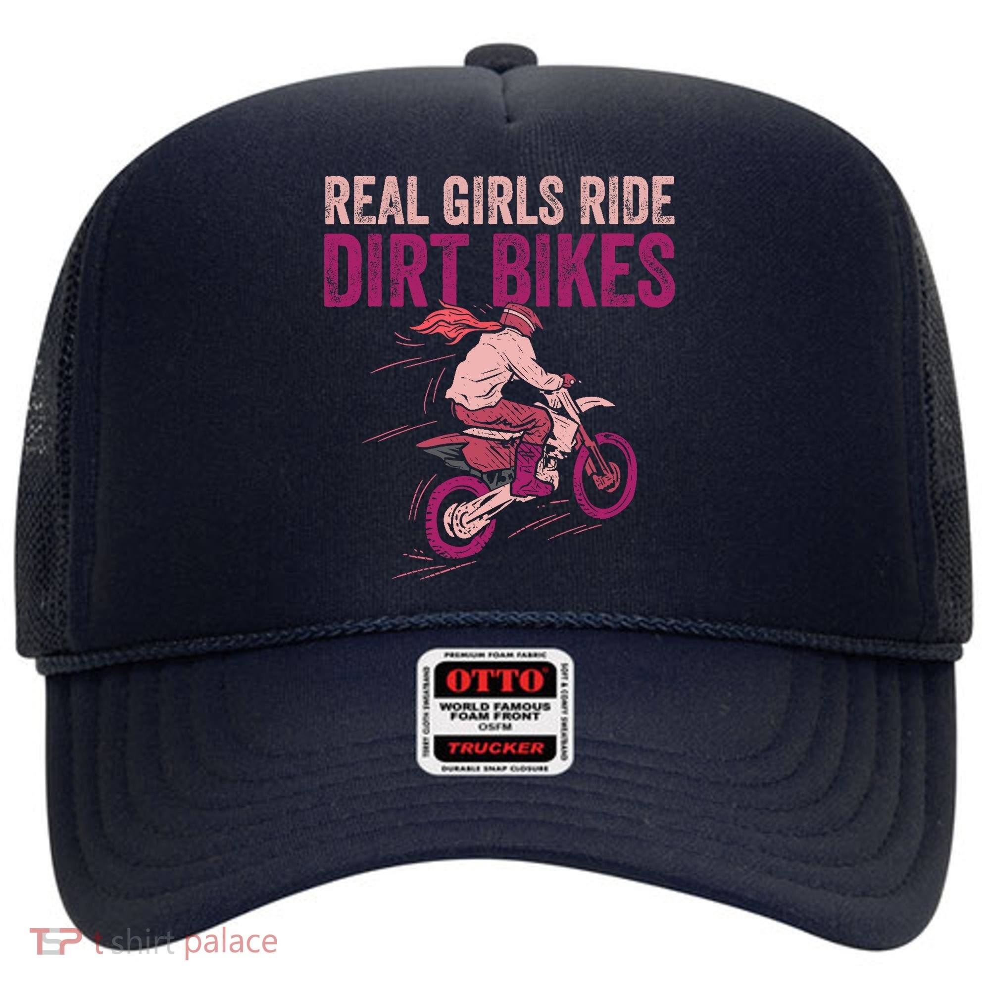 Real Girl Ride Dirt Bikes Dirt Biking Offroad Motorcycle Hat