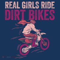 Real Girl Ride Dirt Bikes Dirt Biking Offroad Motorcycle Visor thumb 3