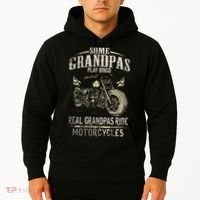 Real Grandpas Ride Motorcycle Tee Biker Grandpa Hoodie thumb 2