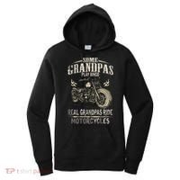 Real Grandpas Ride Motorcycle Tee Biker Grandpa Women's Hoodie thumb 0