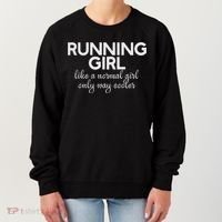 Running Girl Women's Sweatshirt thumb 0