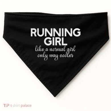 Running Girl USA-Made Doggie Bandana