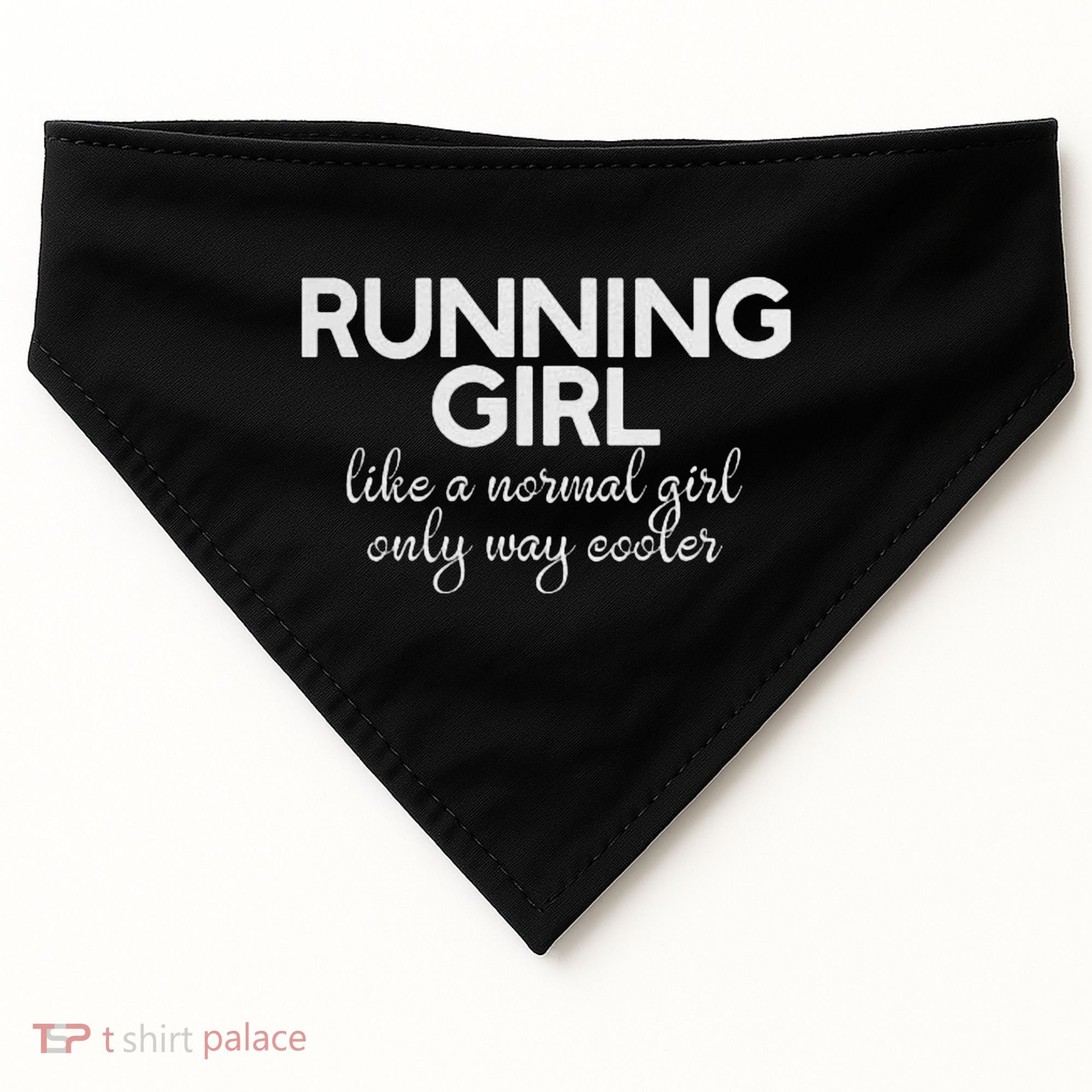 Running Girl USA-Made Doggie Bandana