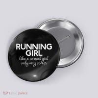 Running Girl Button thumb 0