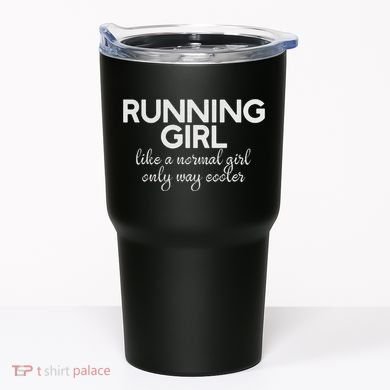 Running Girl Tumbler