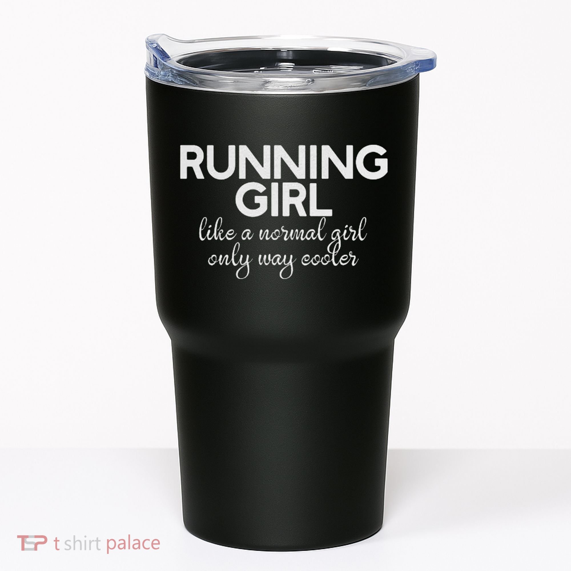 Running Girl Tumbler