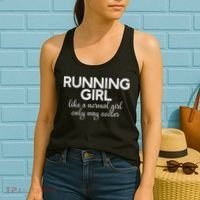Running Girl Women's Tank Top thumb 2
