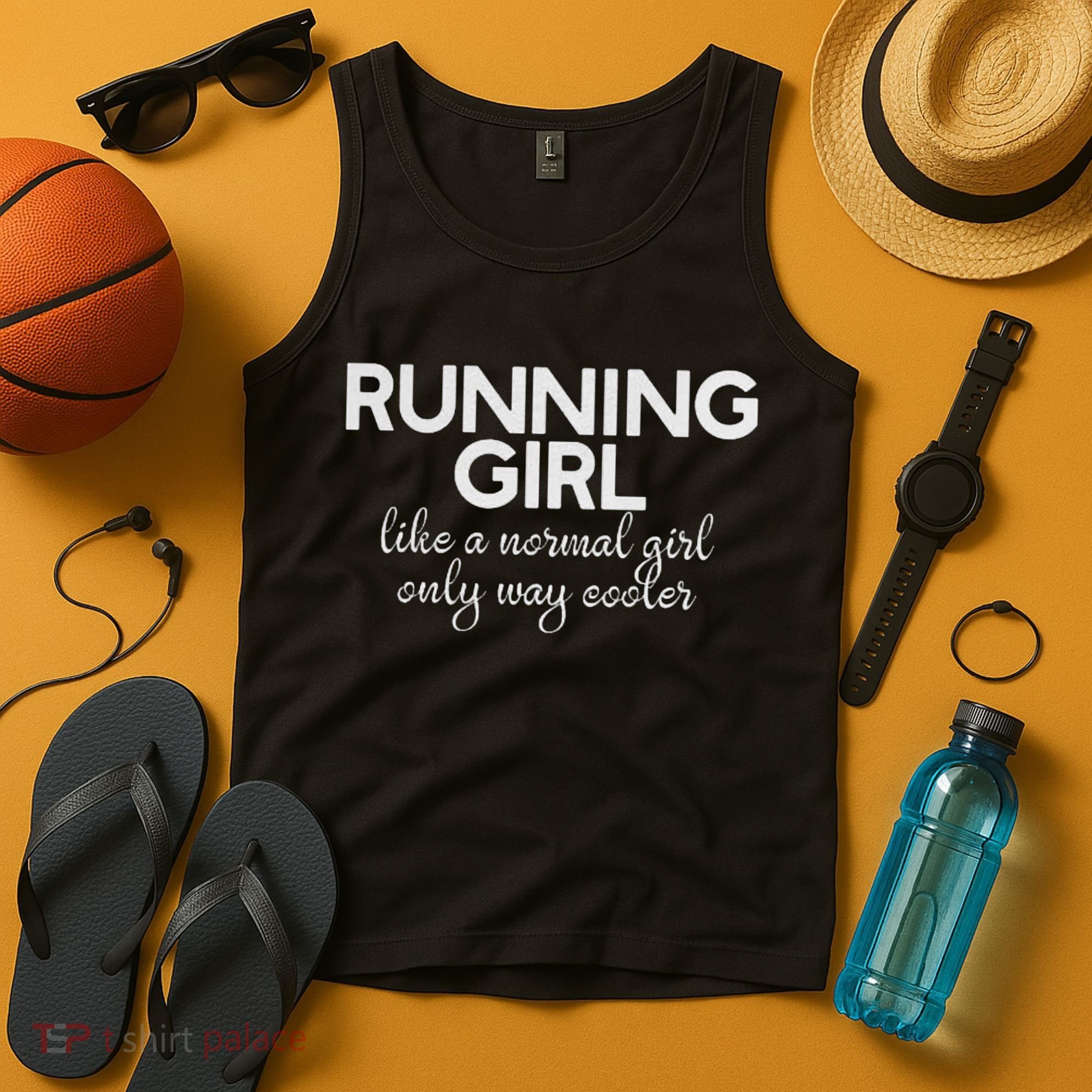 Running Girl Tank Top