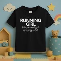 Running Girl Toddler T-Shirt thumb 3