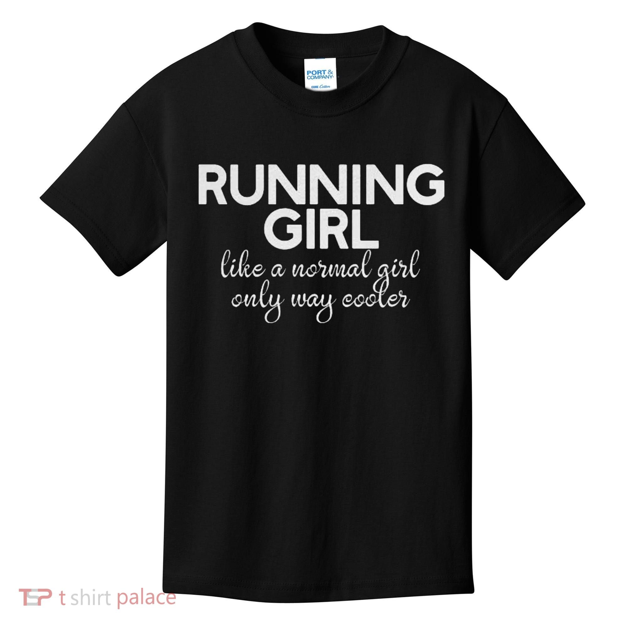 Running Girl Kids T-Shirt