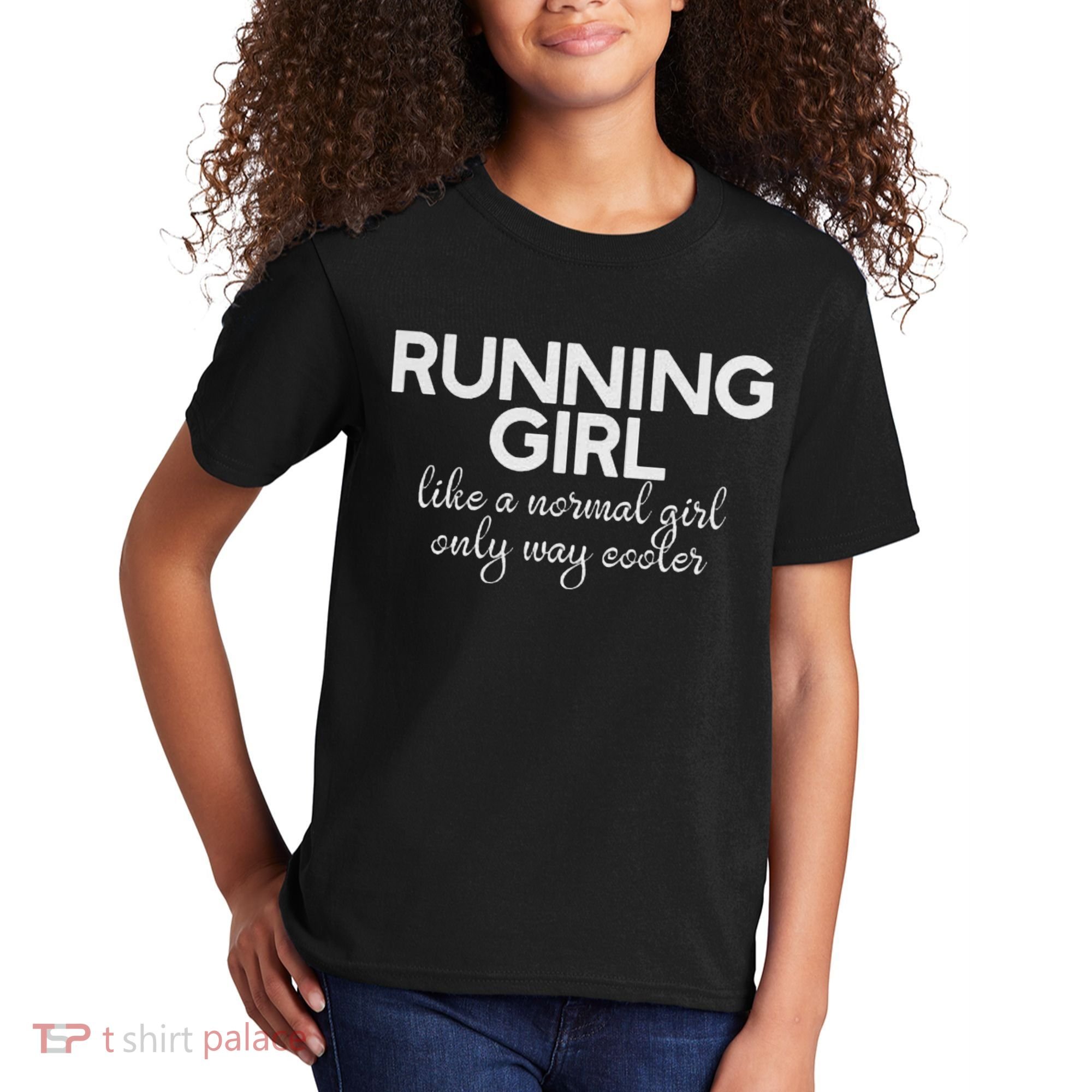 Running Girl Kids T-Shirt