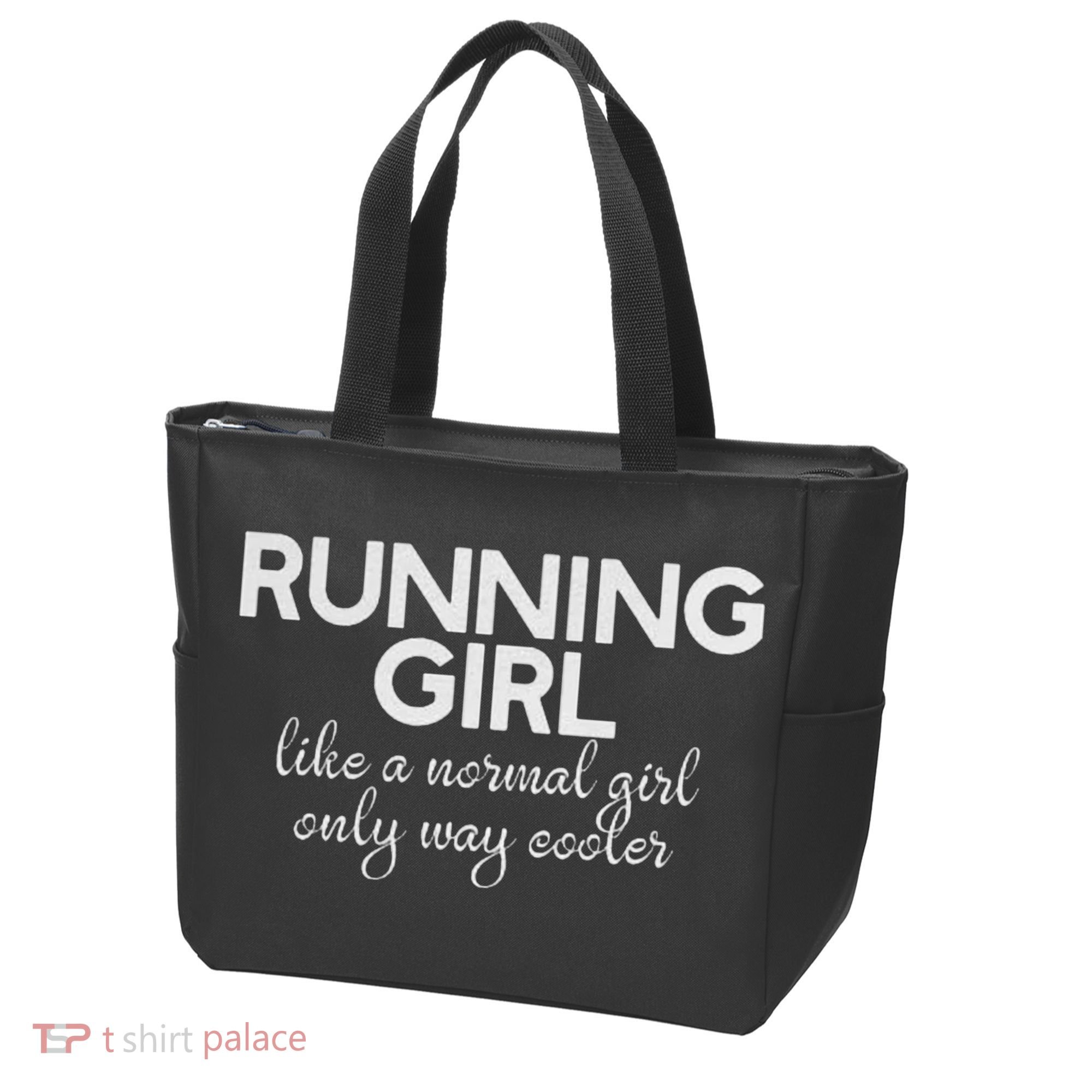 Running Girl Tote Bag