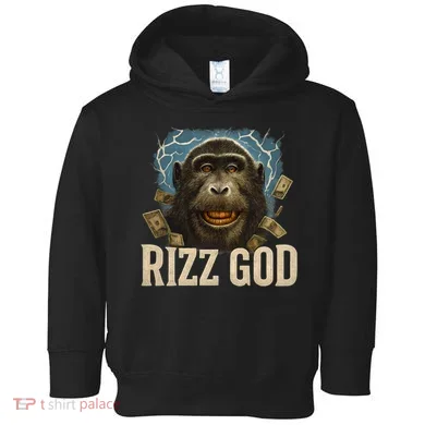 Rizz God Toddler Hoodie