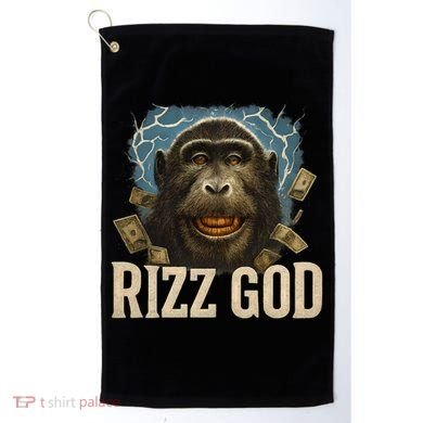 Rizz God Golf Towel