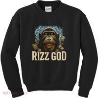 Rizz God Kids Sweatshirt thumb 0