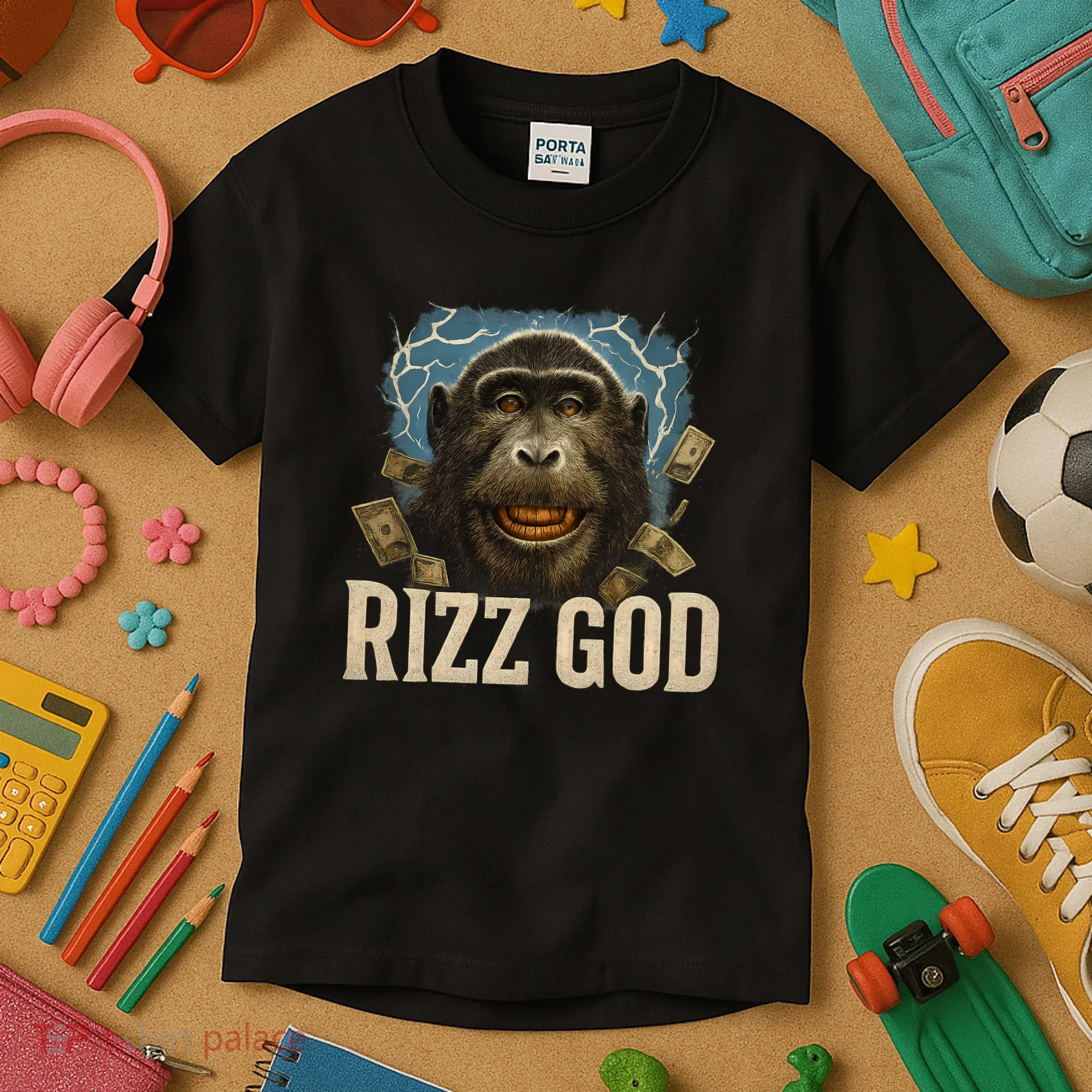 Rizz God Kids T-Shirt