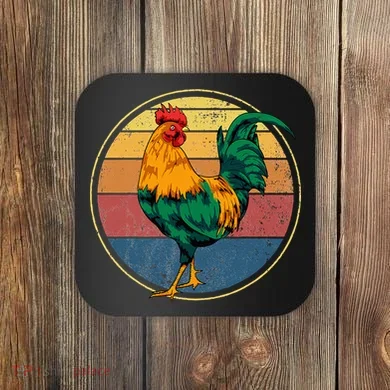 Rooster Gift Coaster