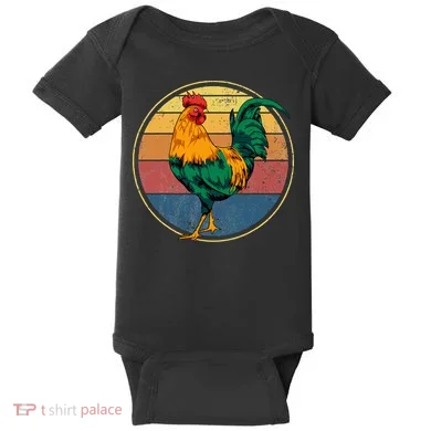 Rooster Gift Baby Bodysuit