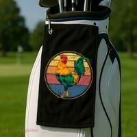 Rooster Gift Golf Towel thumb 2