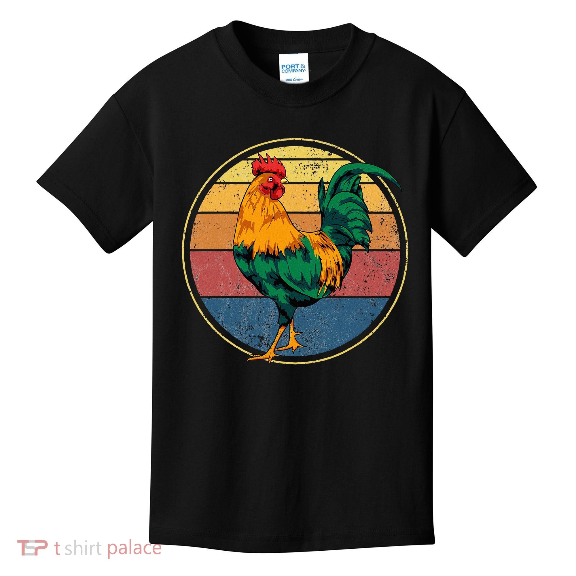 Rooster Gift Kids T-Shirt