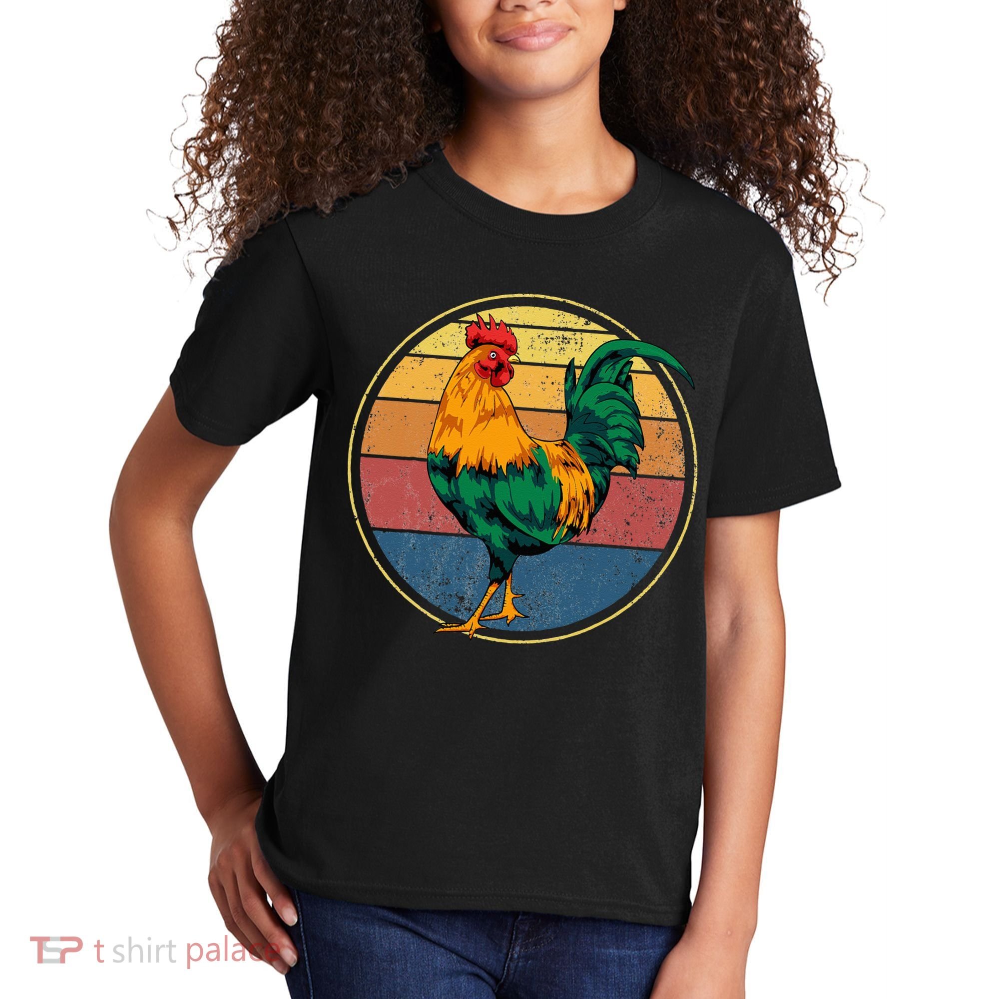 Rooster Gift Kids T-Shirt