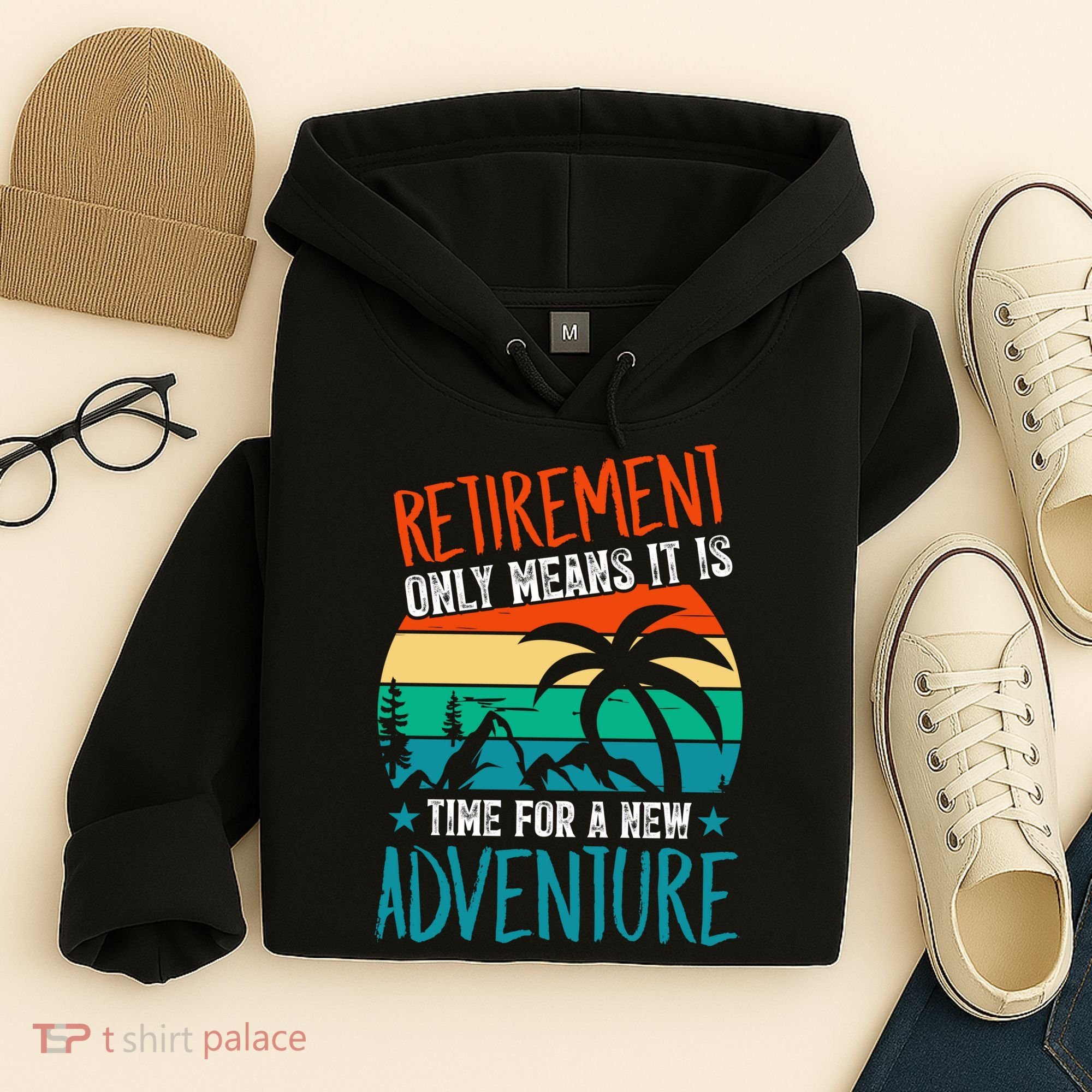 Retirement Gift Retired New Adventure Hoodie