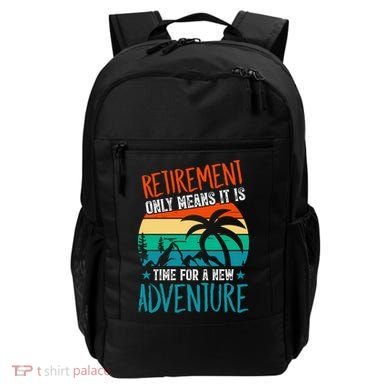Retirement Gift Retired New Adventure Backpack