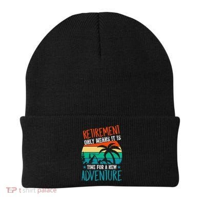 Retirement Gift Retired New Adventure Beanie