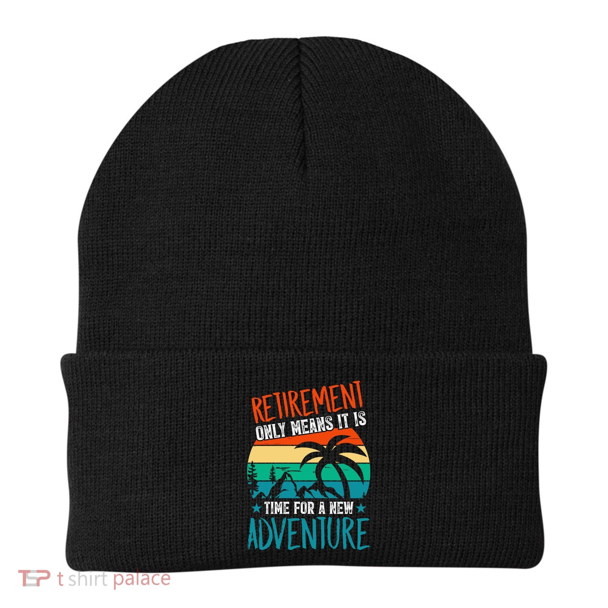 Retirement Gift Retired New Adventure Beanie