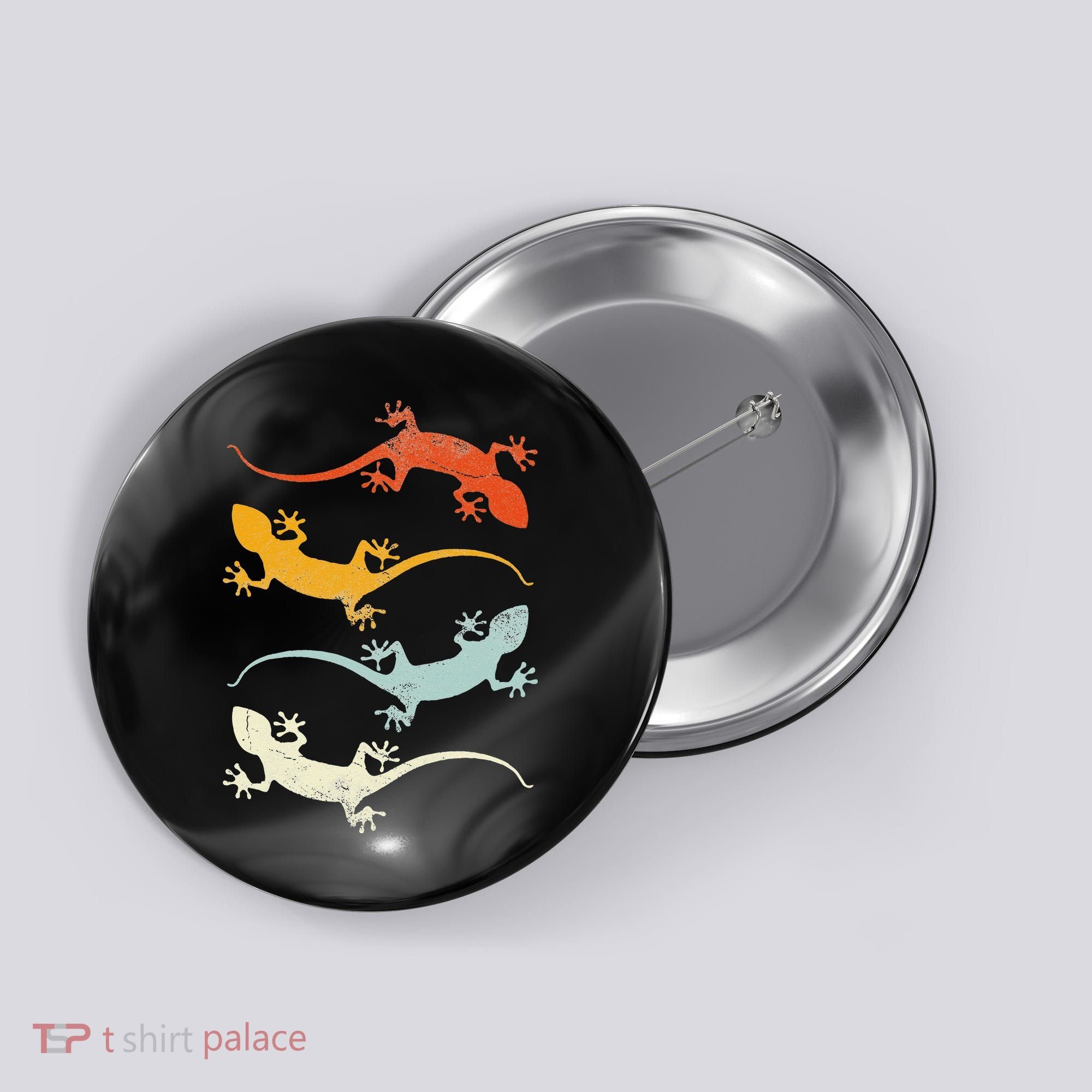 Reptile Gecko Button