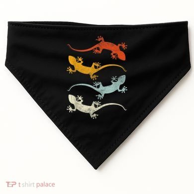 Reptile Gecko USA-Made Doggie Bandana