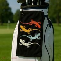 Reptile Gecko Golf Towel thumb 2