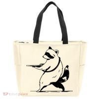 Raccoon Gun Tote Bag thumb 0