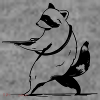 Raccoon Gun Toddler Hoodie thumb 2