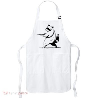 Raccoon Gun Apron