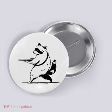 Raccoon Gun Button