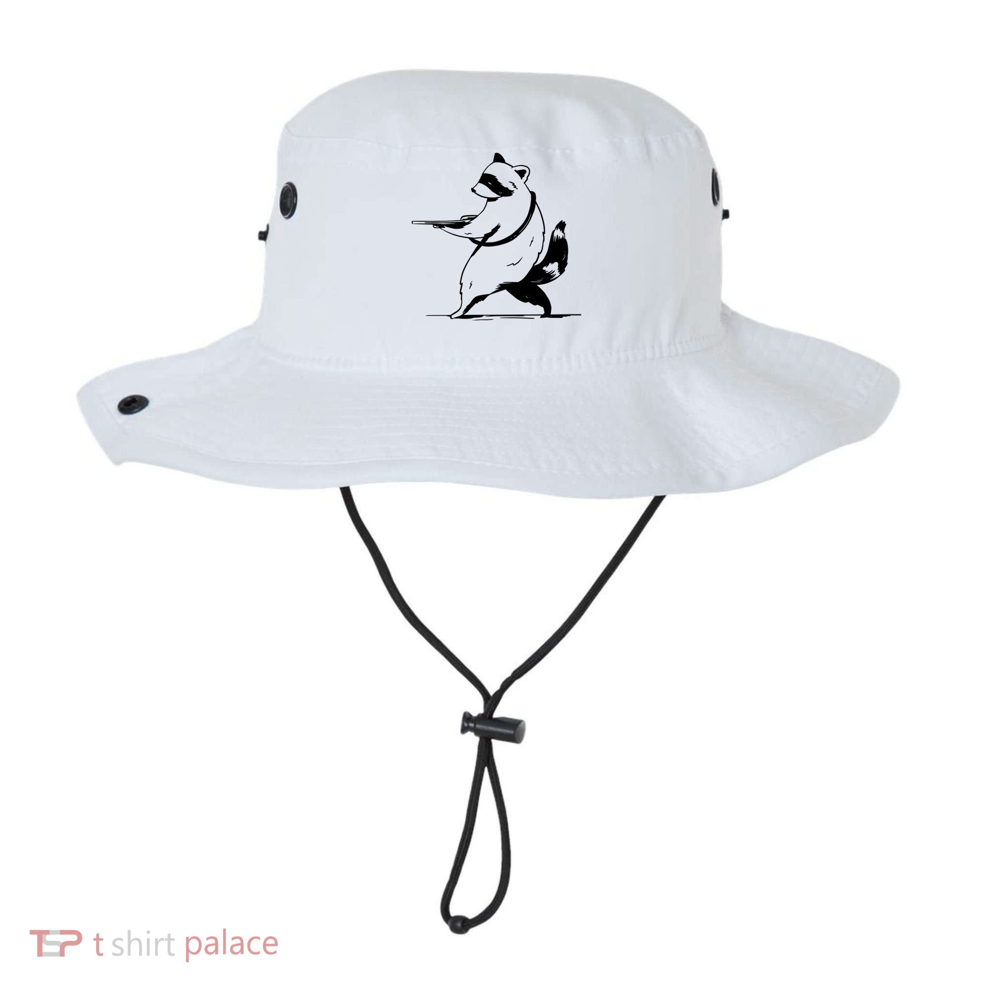 Raccoon Gun Bucket Hat