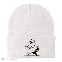 Raccoon Gun Beanie thumb 0