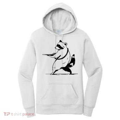 Raccoon Gun Women's Hoodie