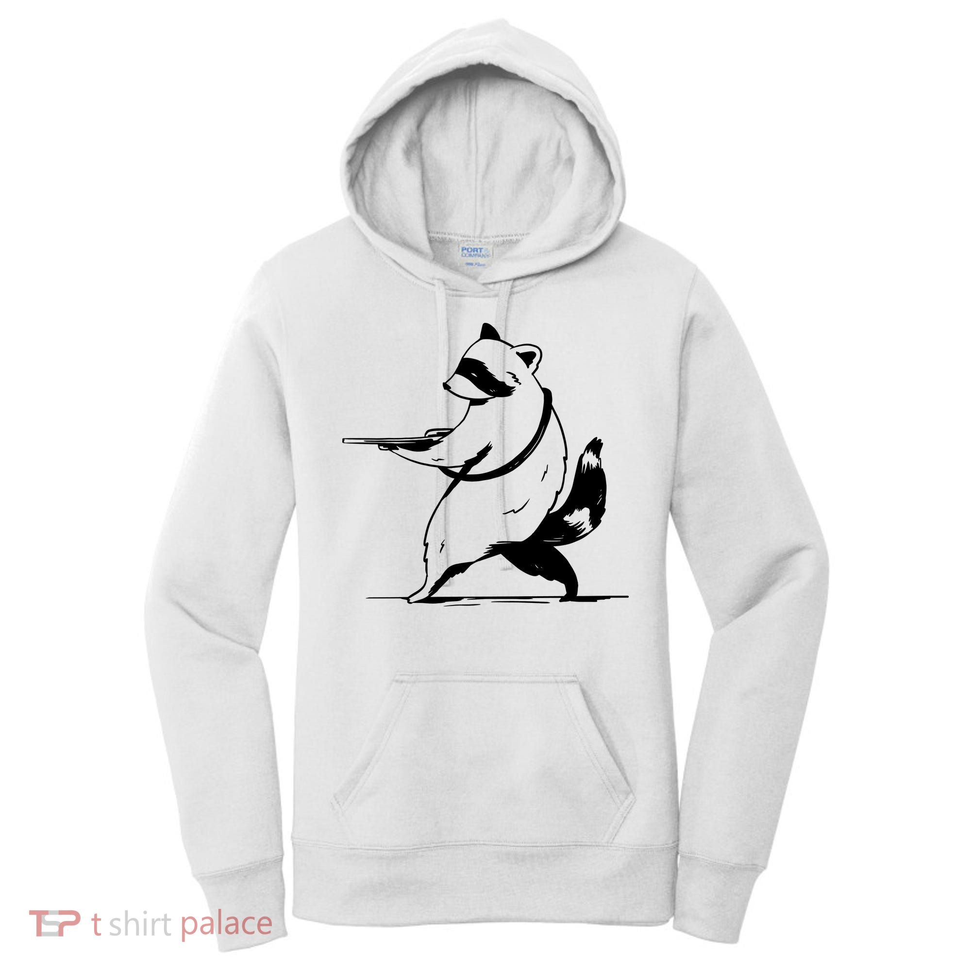 Raccoon Gun Women's Hoodie