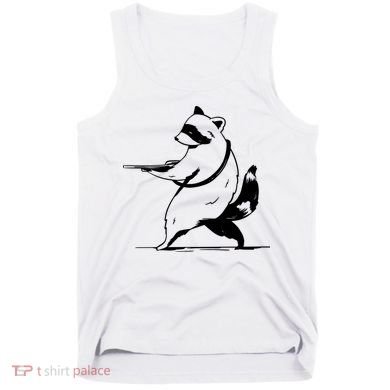 Raccoon Gun Tank Top