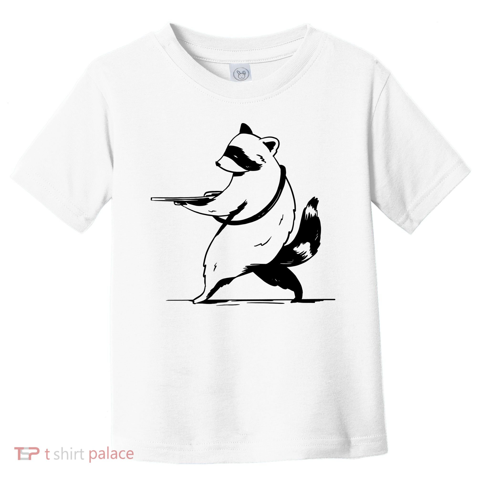 Raccoon Gun Toddler T-Shirt