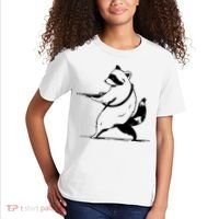 Raccoon Gun Kids T-Shirt thumb 2