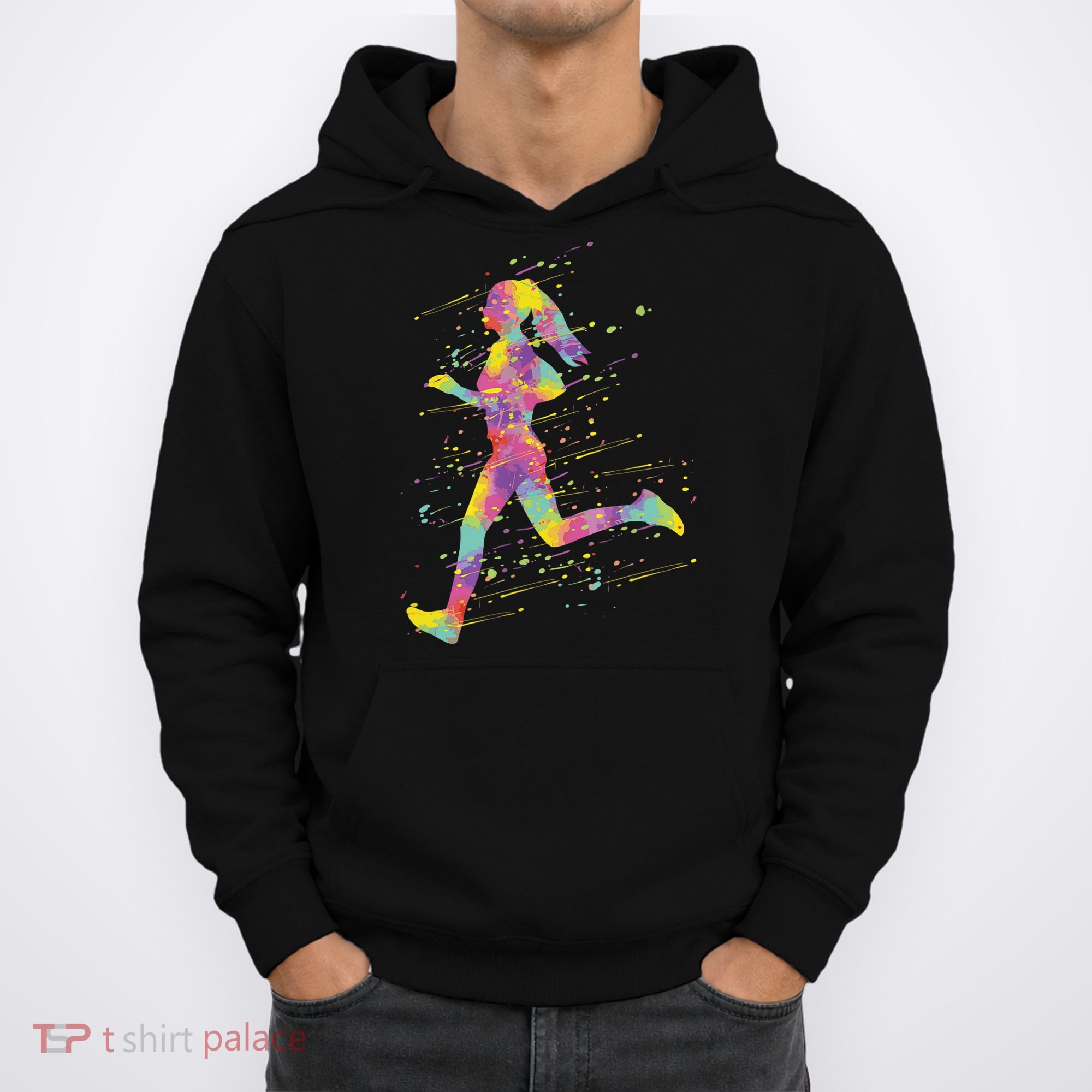 Running Girl Hoodie