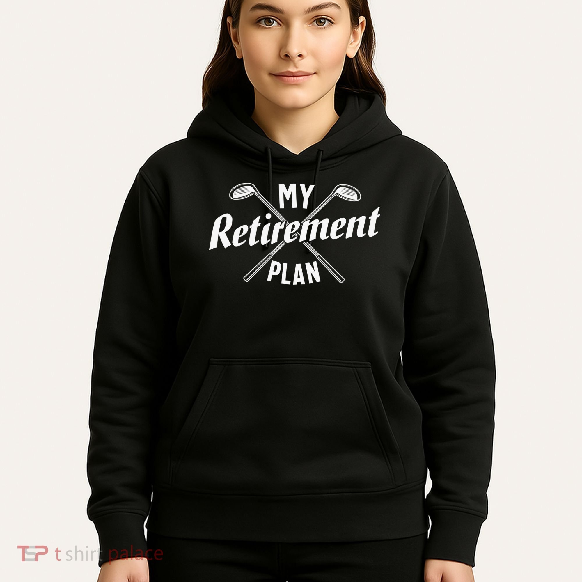 Retired Golfing Retirement Plan Hoodie